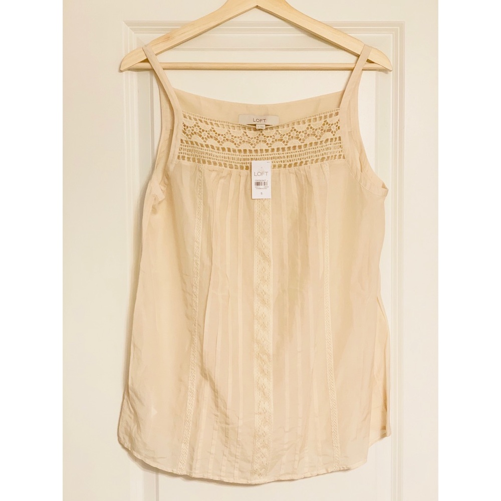 Loft Eyelet Cotton Cami